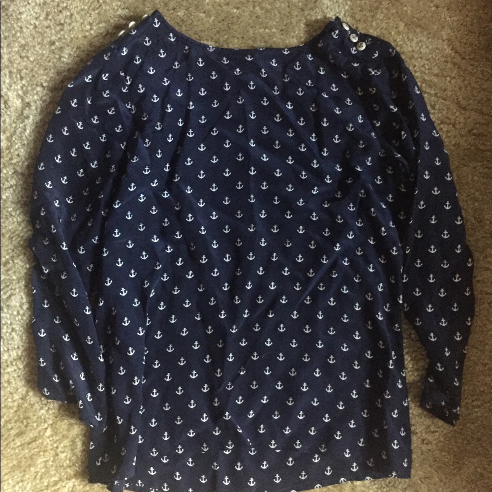 J. Crew anchor top!