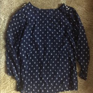 J. Crew anchor top!