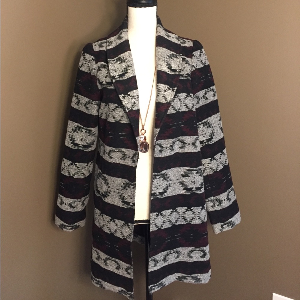 Lightweight open jacket by Artisan NY