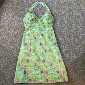 Lilly Pulitzer Halter Dress Size 8