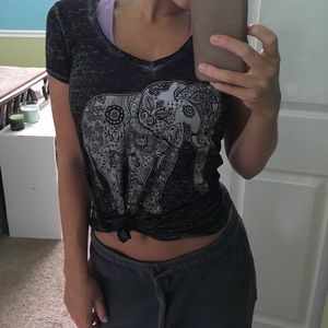 Fifth Sun super soft elephant graphic tee