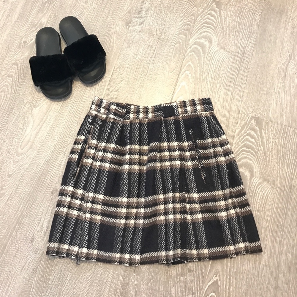 LF Vintage Plaid Skirt