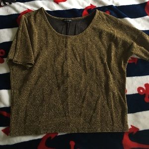 Express shiny gold shirt 🔆