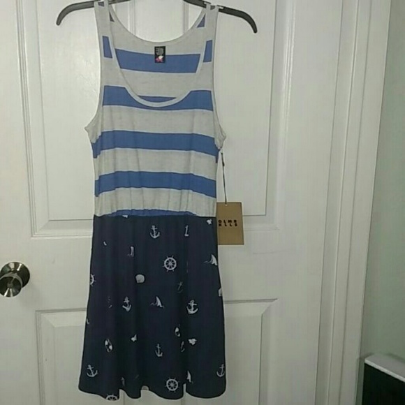 NWT Glamour Kills Nautical tank dress - Picture 5 of 6