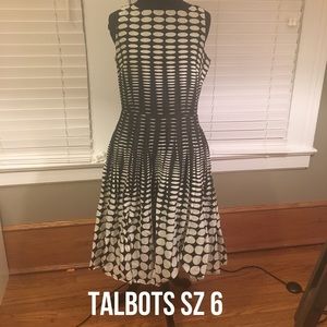 Talbots garden dress size 6