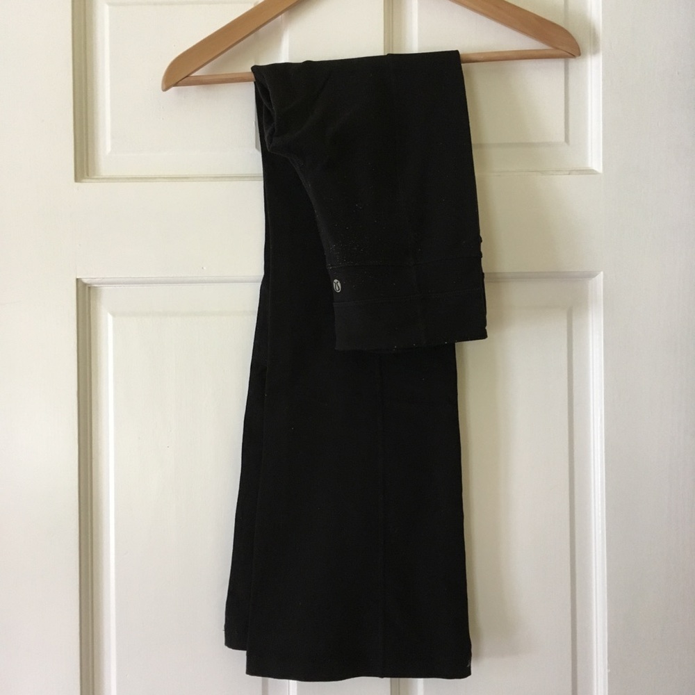 Lululemon flare leg yoga pants
