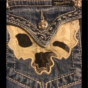 Miss Me California Cowhide Jeans