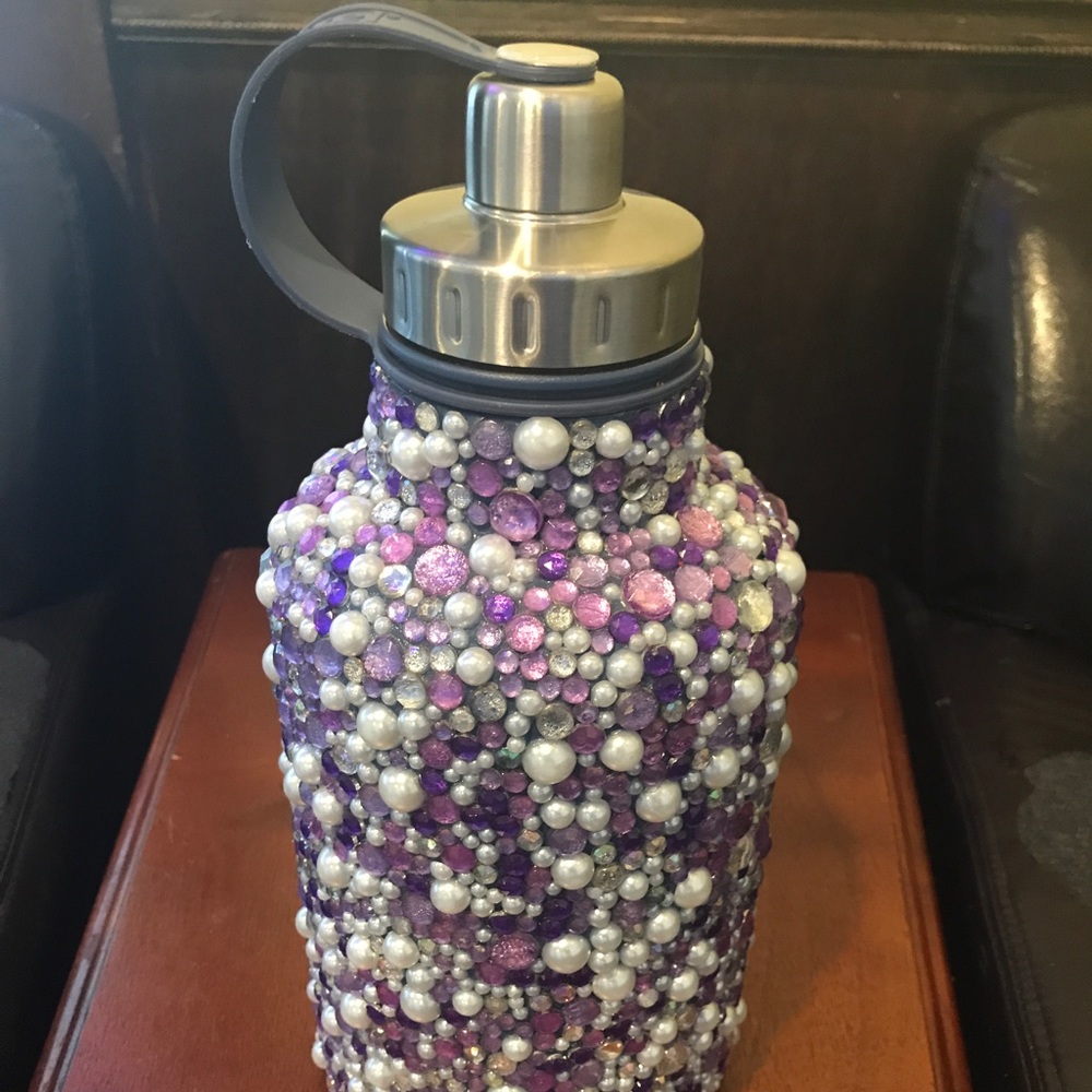 Bling rhinestone charger, water bottle, etc.