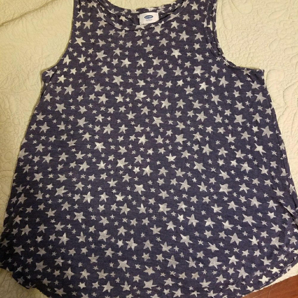 Old Navy Star print tank sz. L