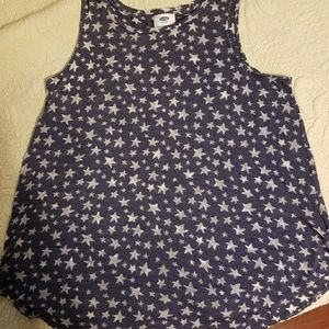 Old Navy Star print tank sz. L