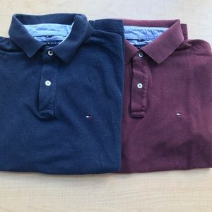 Pack of 2- Tommy Hilfiger Men's Polos Size Large L