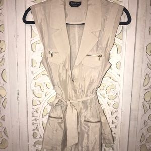 Bebe suede vest
