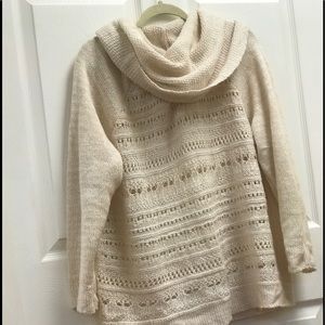 Cowl neck sweater
