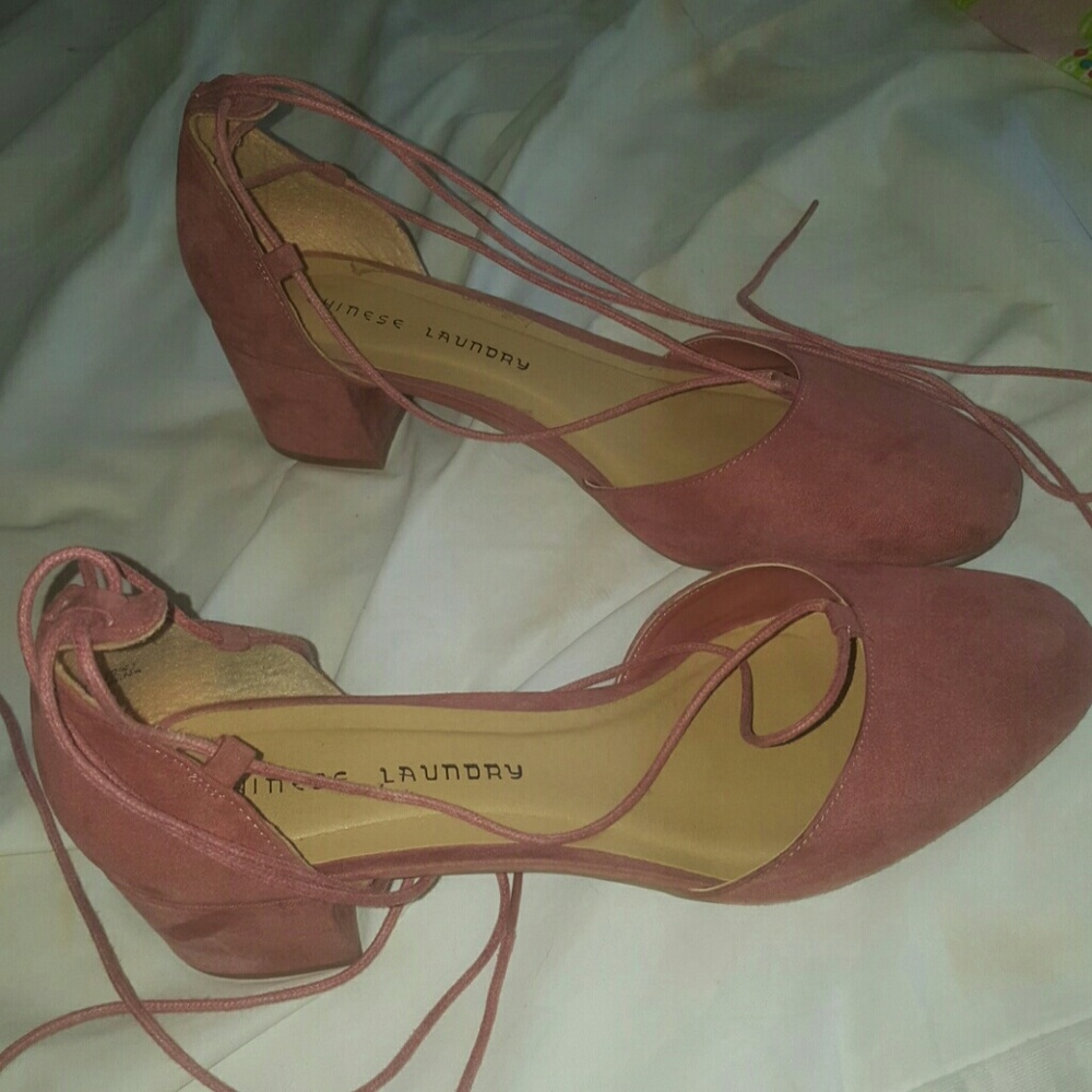 👠ADORABLE PINK LACE UPS 👡