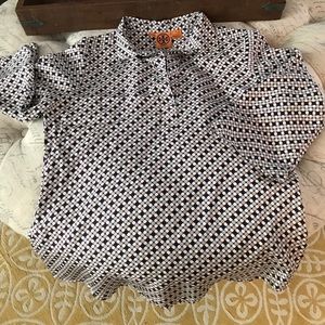 Tory Burch Silk Blouse Size 10
