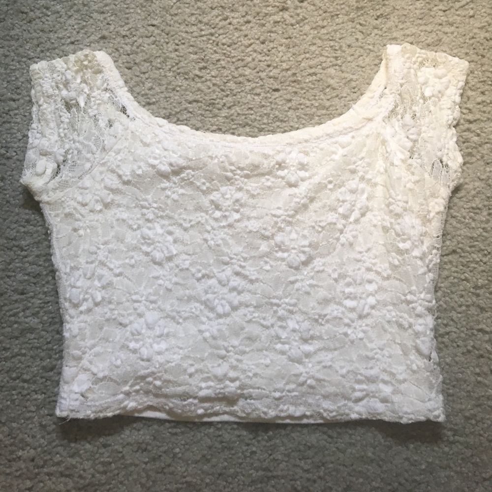 Hollister Lace Crop Top
