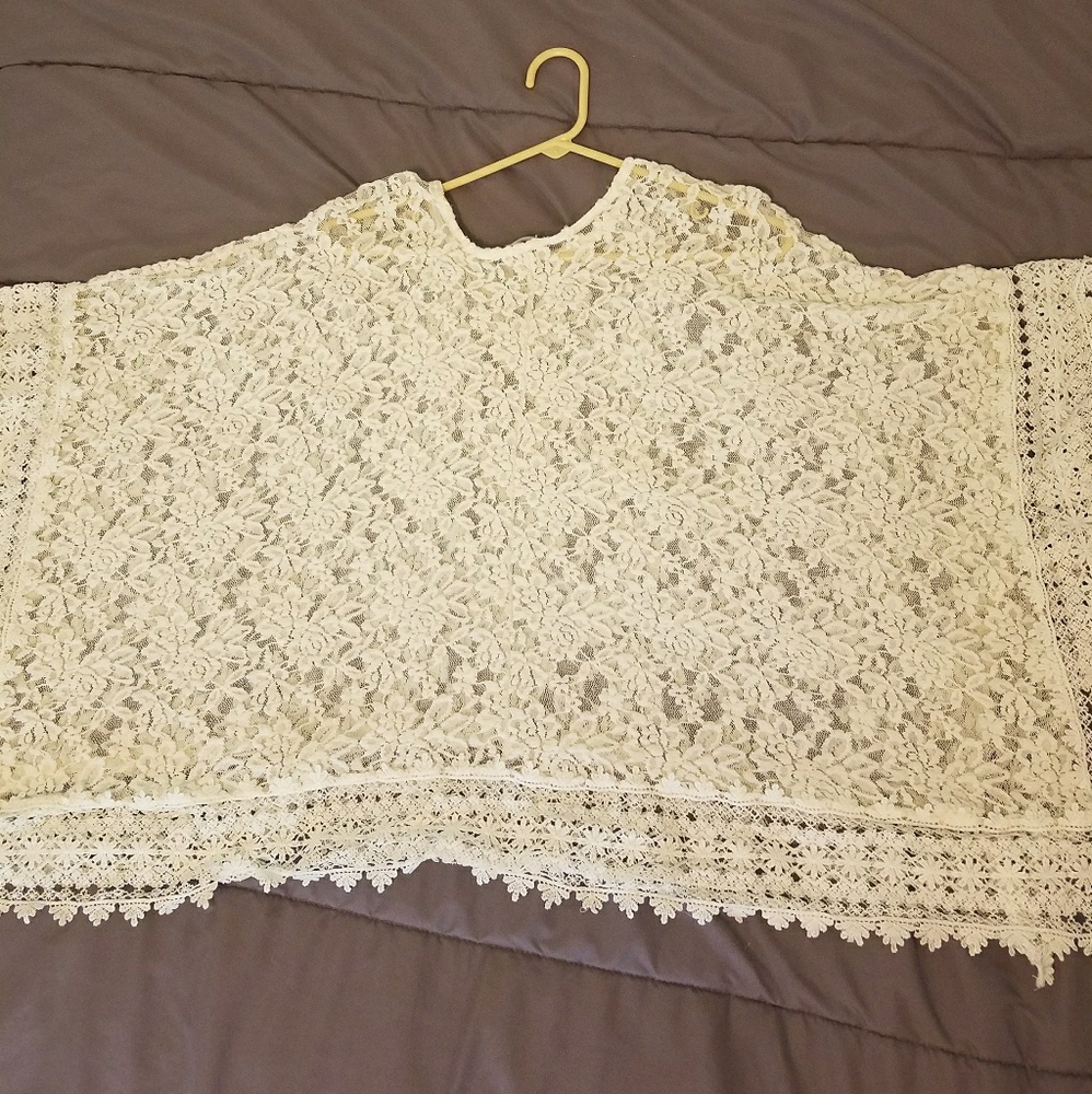 Crochet swimsuit cover up