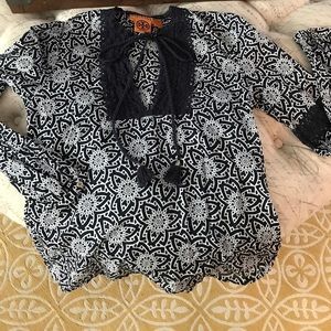 Tory Burch Cotton Tunic Size 10