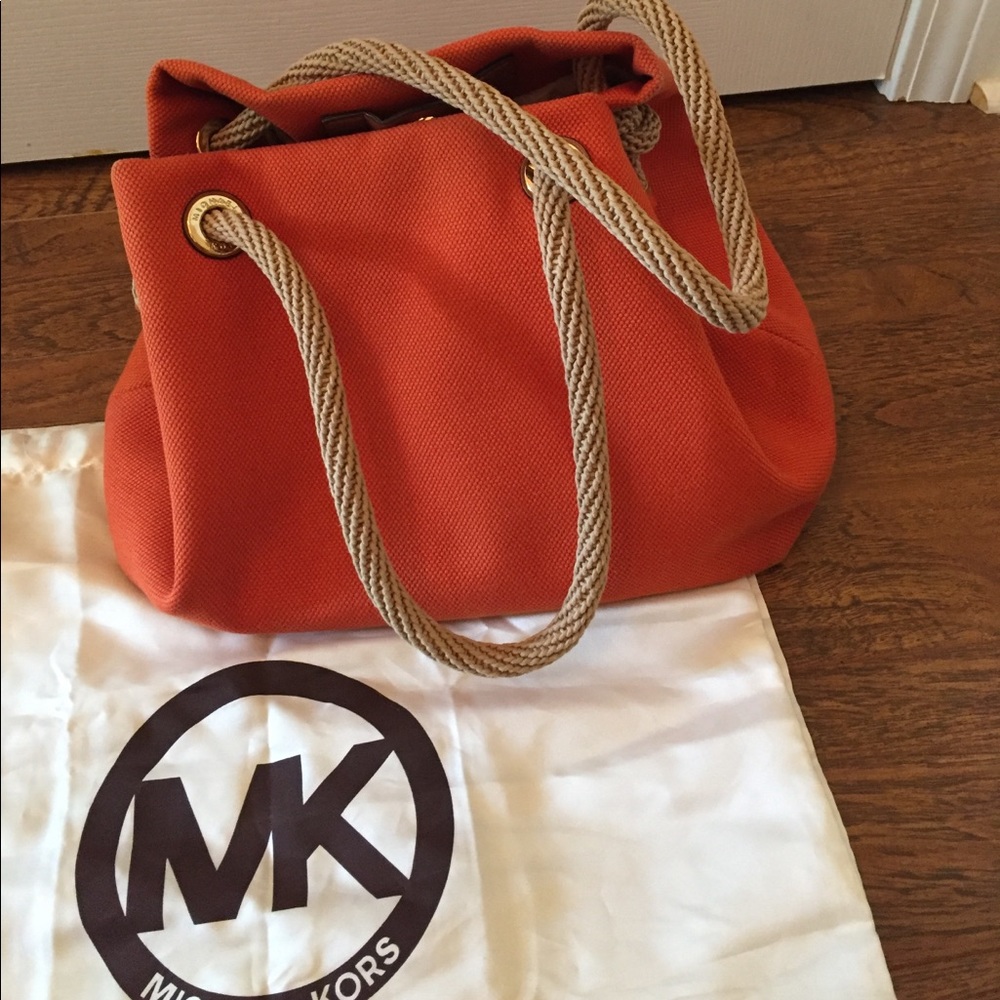 Michael Kors Canvas Tote Bag