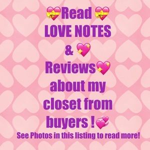 💕💕Read my LOVE NOTES & REVIEWS from buyers! 💕💕