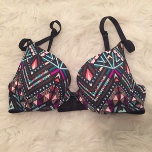 Victoria's Secret PINK Printed Push-Up Bra