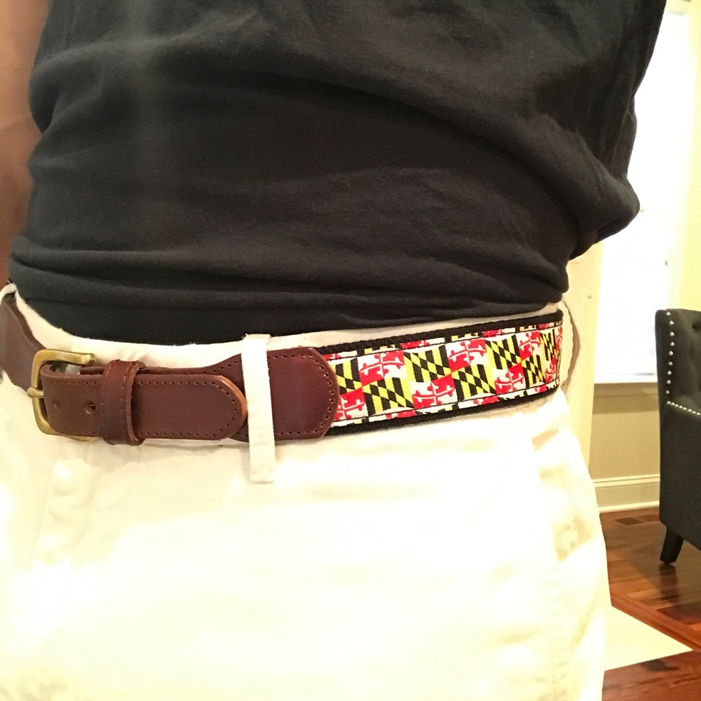 !!!Brand New!!! Maryland Flag Belt