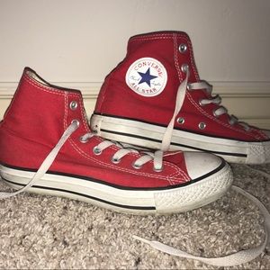 Red bight top converse