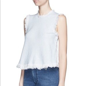 T by Alexander Wang Light Blue Top