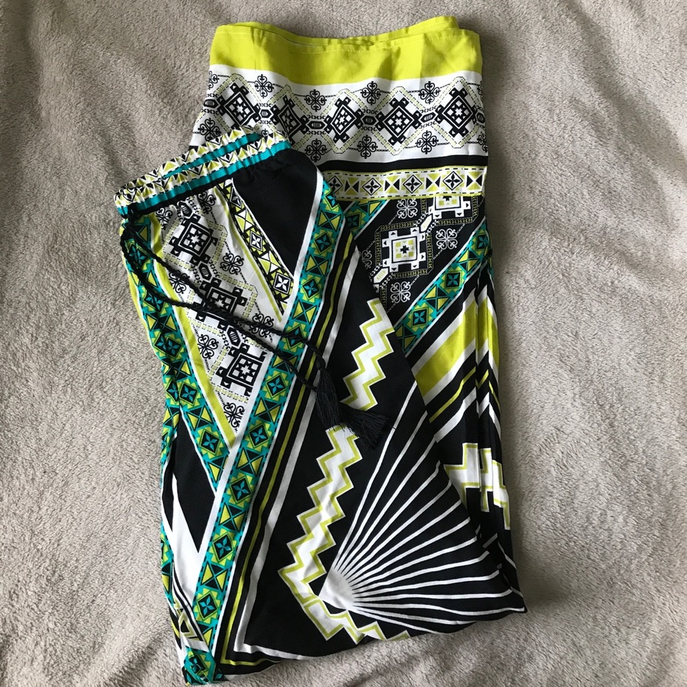 Flying Tomato printed wide leg pant 🦋