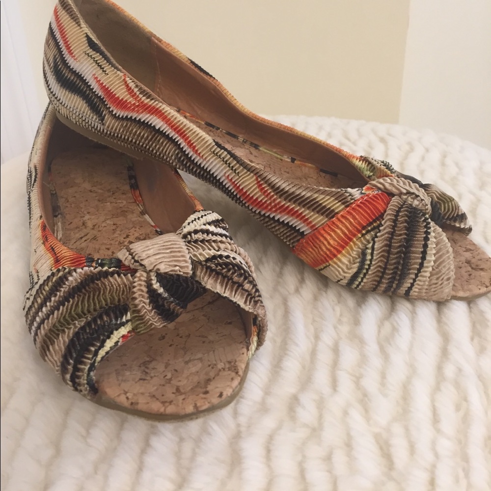 Wanted Fabric & Cork Flats