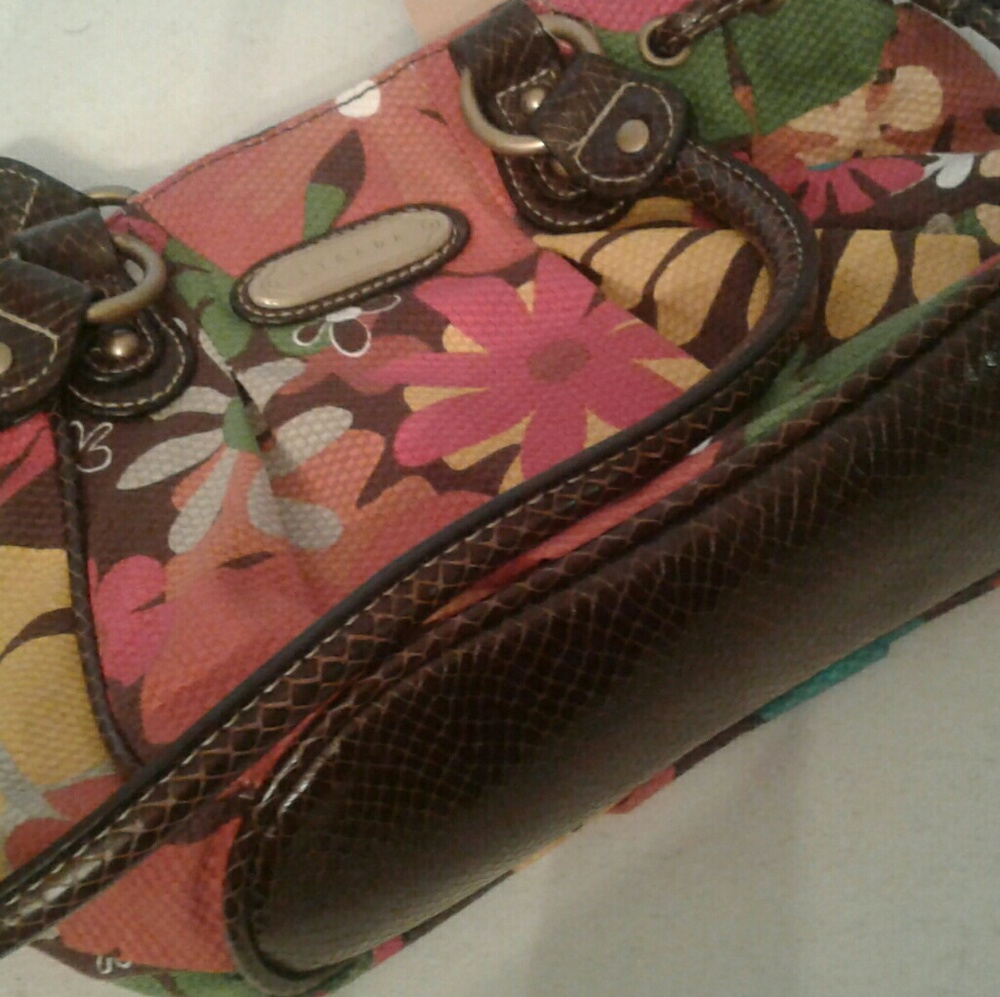 Strada print purse