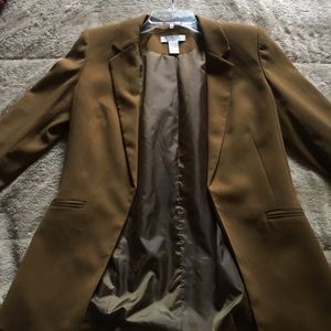 Off gold color blazer