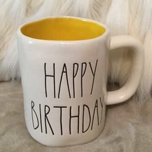 15% 2+ items! Rae Dunn HAPPY BIRTHDAY mug