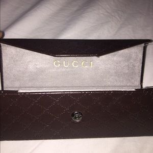 Gucci eyeglass case