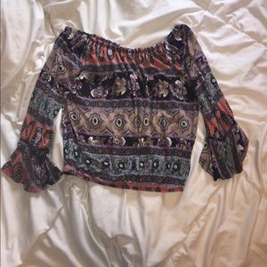 Boho crop top!