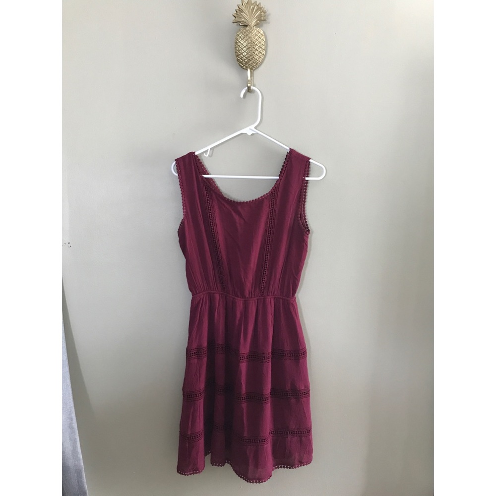 Maroon Dress (Crescent for Stitchfix)