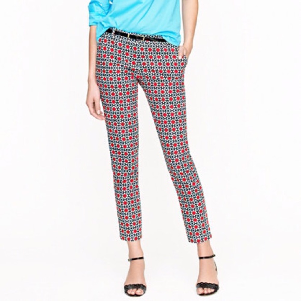 J.CREW * WOMEN * CAFE CAPRI PANT * SIZE 8