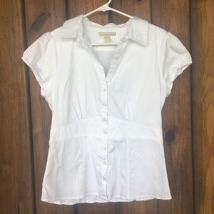 Banana Republic White Shirt