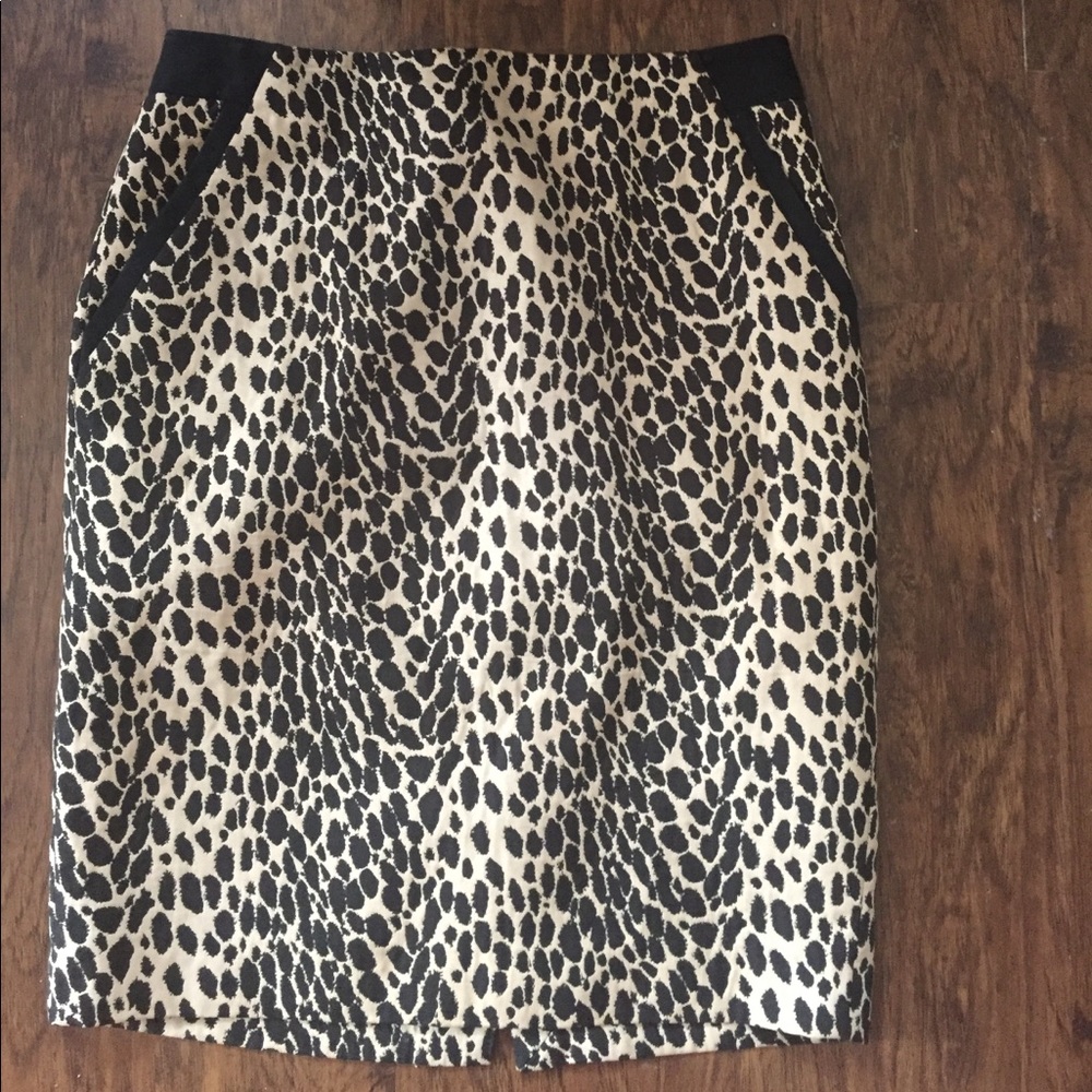 The Limited Cheetah print sexy pencil skirt