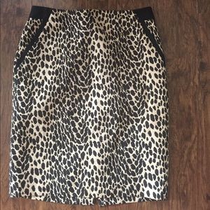 The Limited Cheetah print sexy pencil skirt