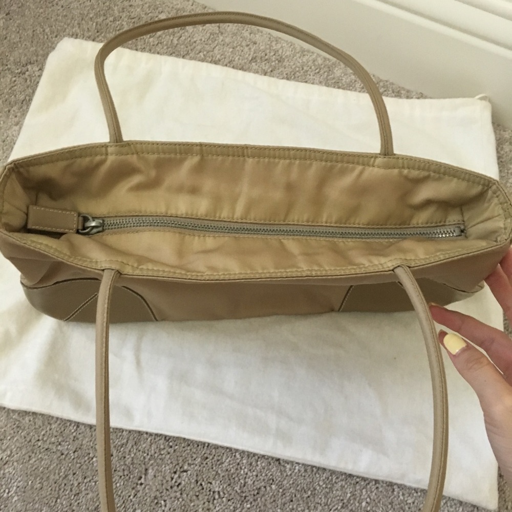 *SOLD* Prada Nylon Nude Bag - Picture 4 of 6