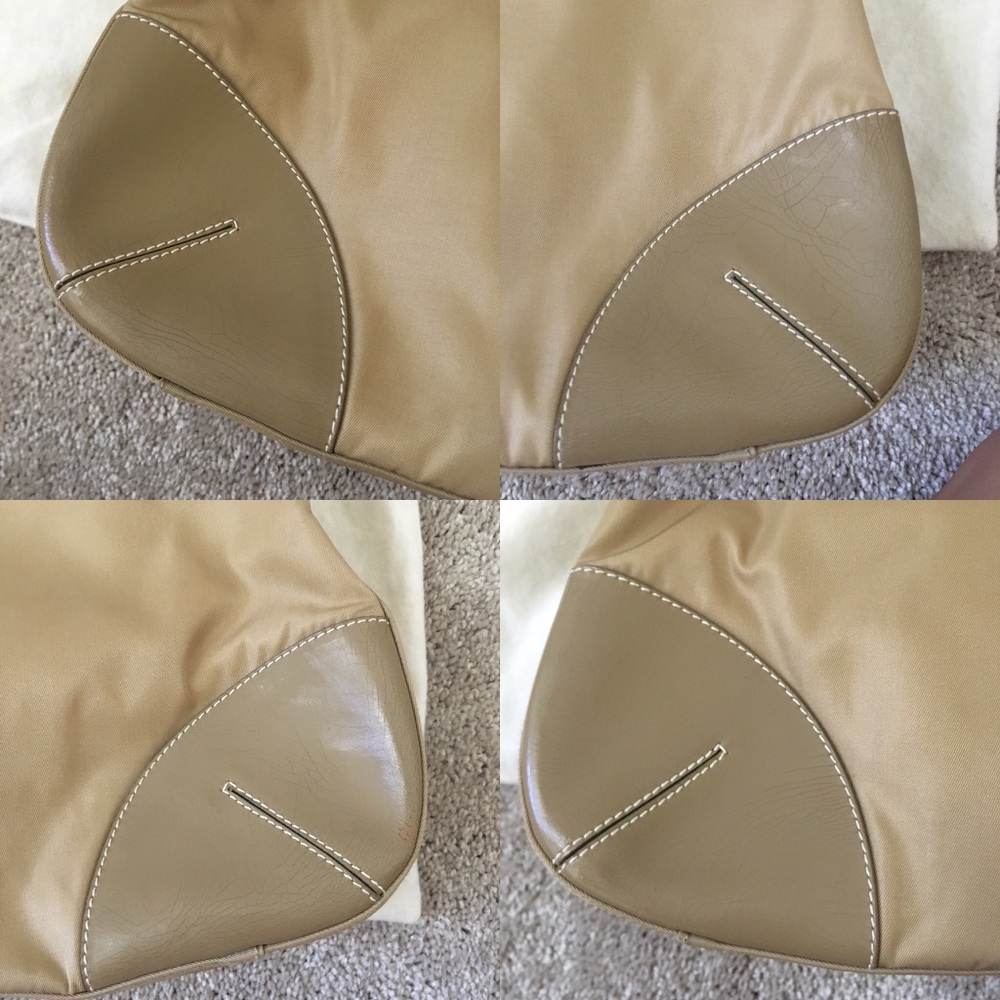 *SOLD* Prada Nylon Nude Bag - Picture 6 of 6