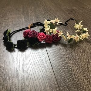 Set of 3 Flower Crowns