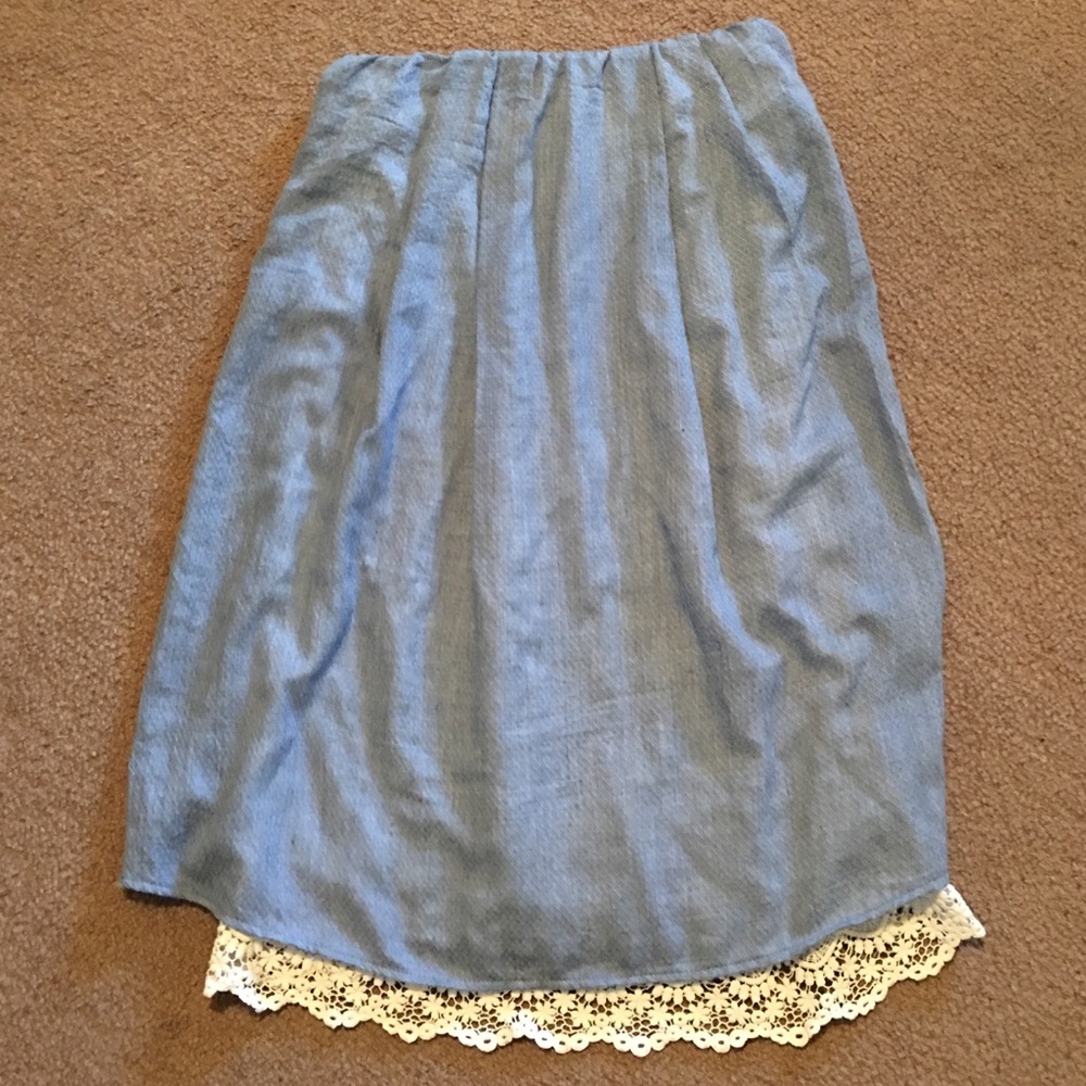 Strapless Sage Boutique Dress