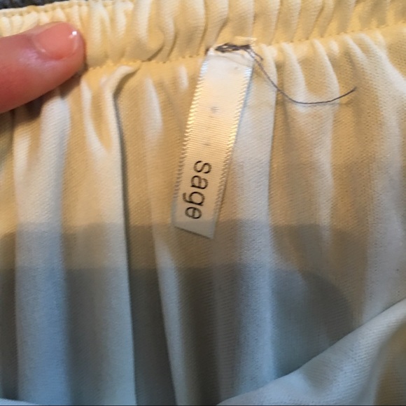 Strapless Sage Boutique Dress - Picture 3 of 3