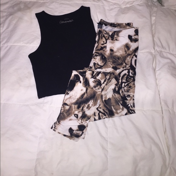 Forever 21 Pants - Wild animal printed leggings