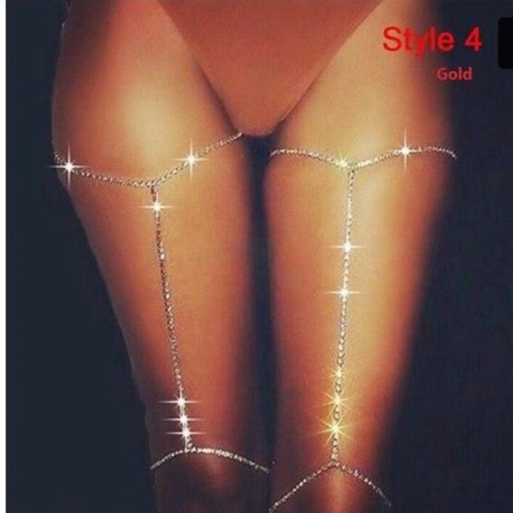 ❤️️NWT gold sexy body-chain pair