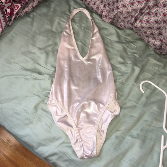 American Apparel Other - AMERICAN Apparel silver body suit