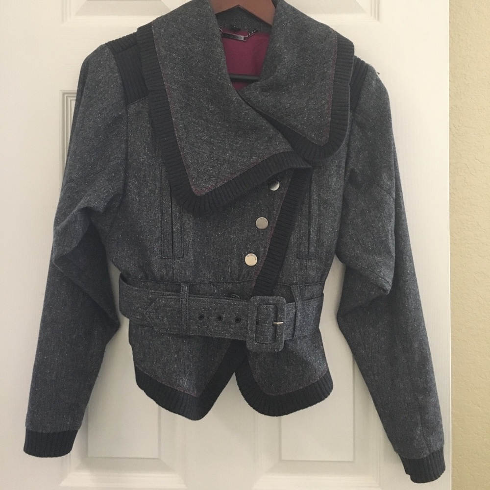 Bebe Small Gray Jacket