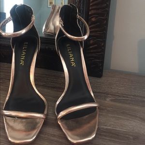 Rose Gold Liliana Heels